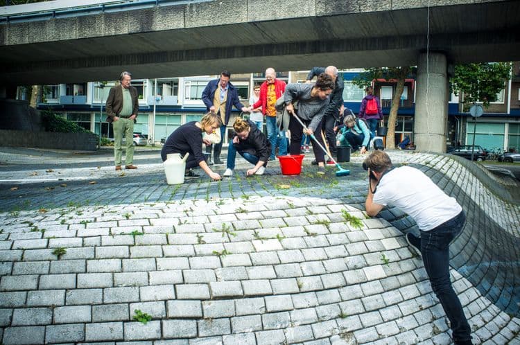De Blauwe Golven, Peter Struycken