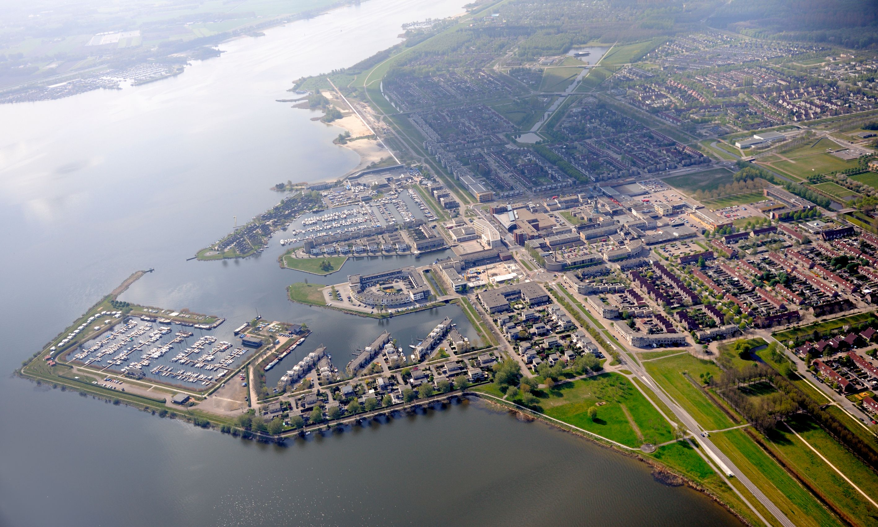 Landschap bij Zeewolde