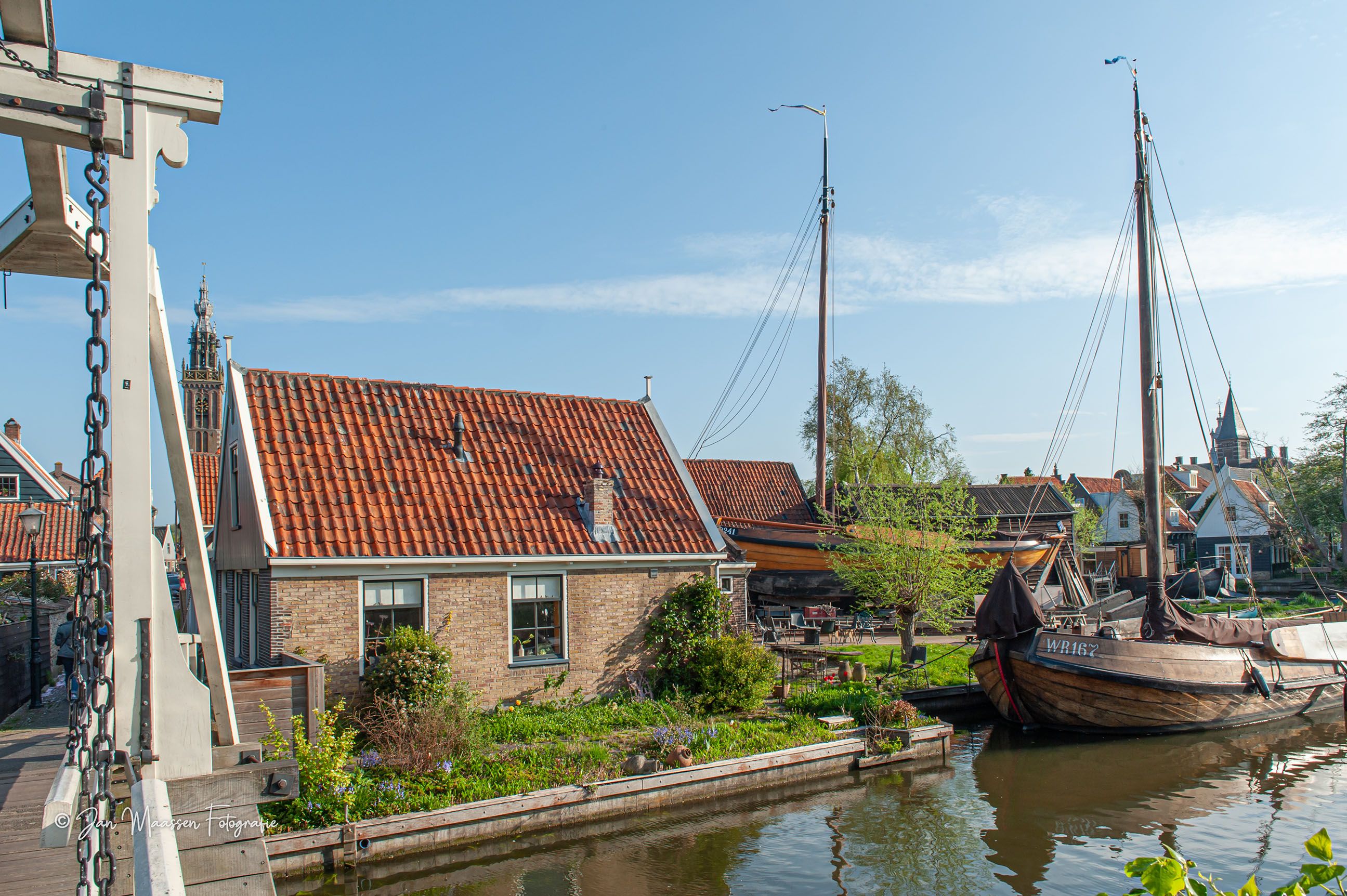 Zicht op Edam (Jan Maassen)