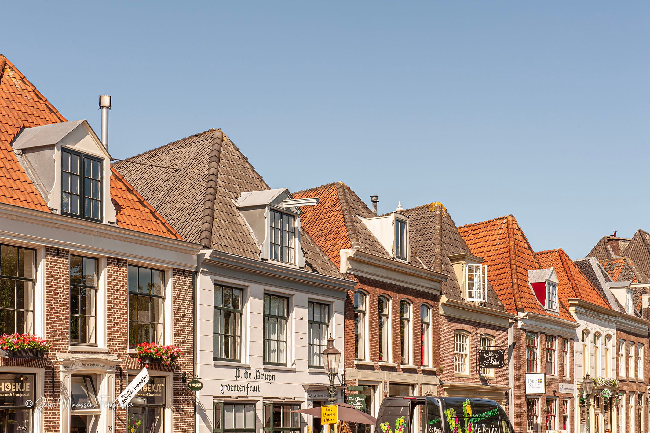 Straatwand in Weesp