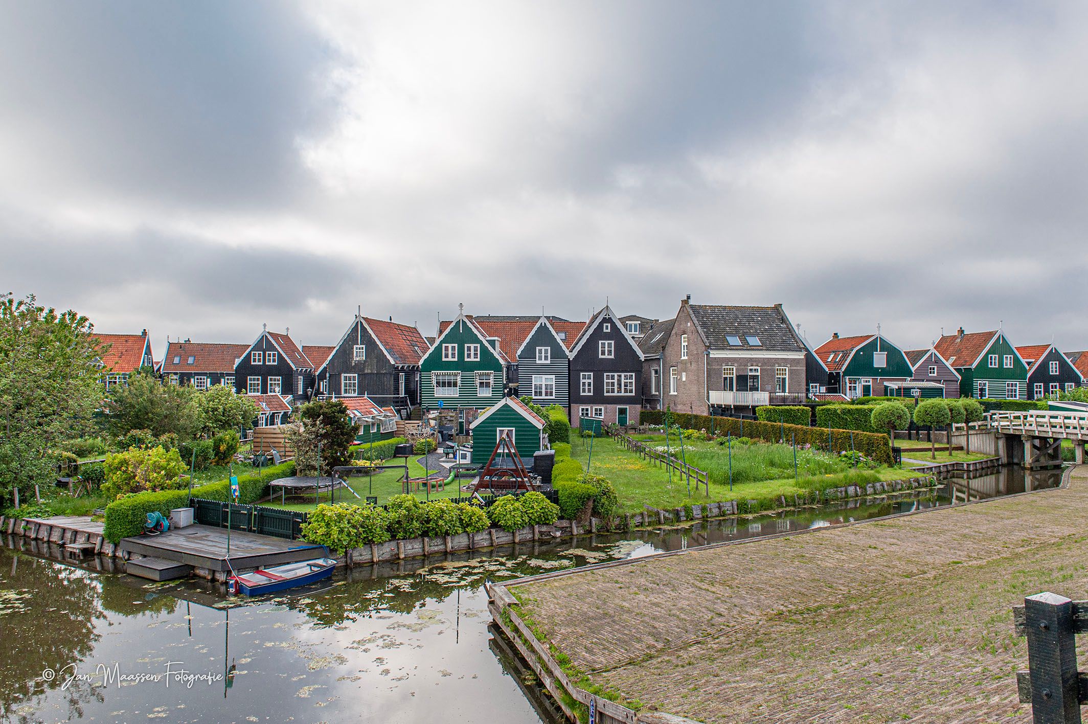 Uitzicht op Marken
