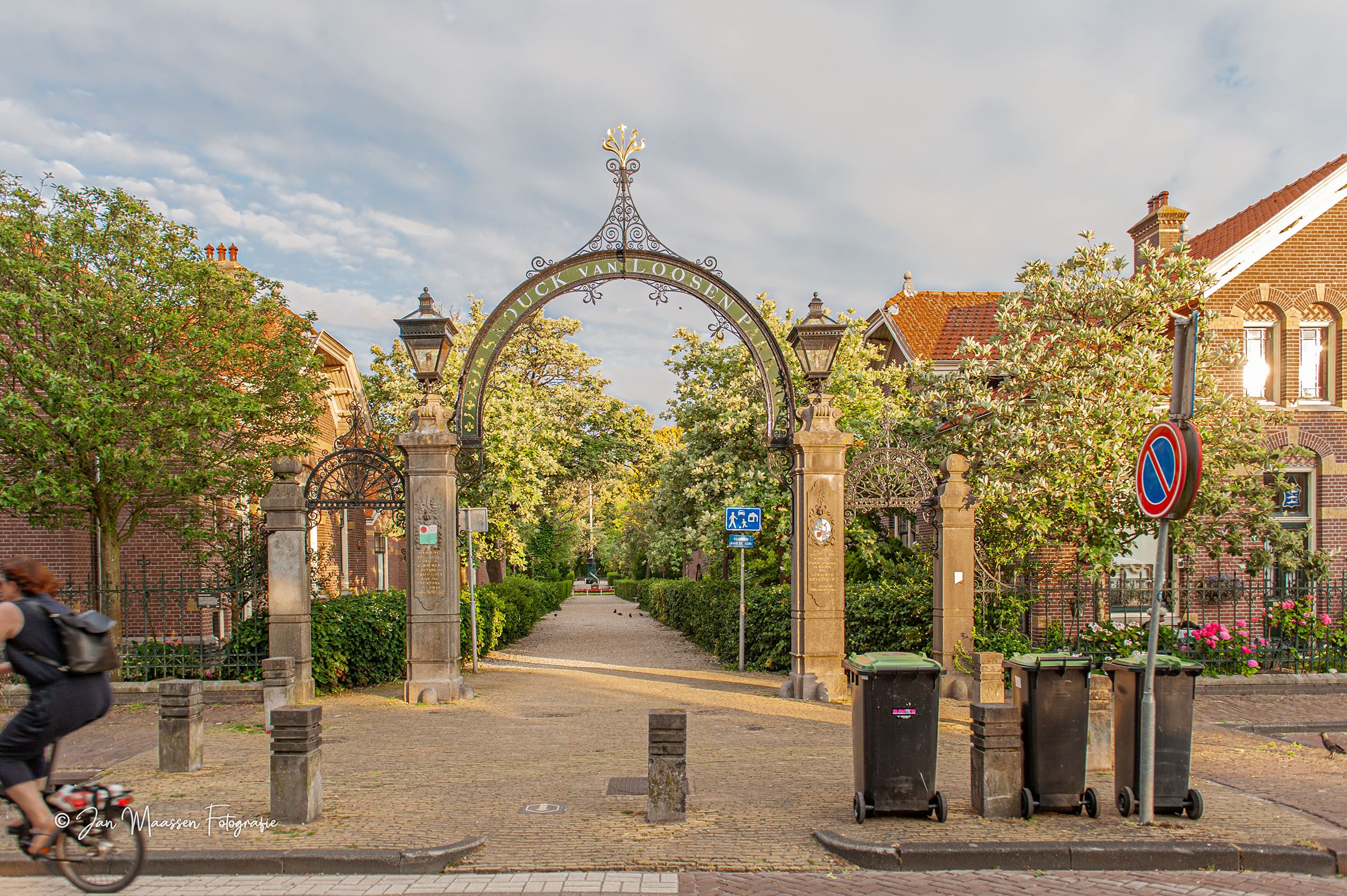 Monumentaal park in Enkhuizen