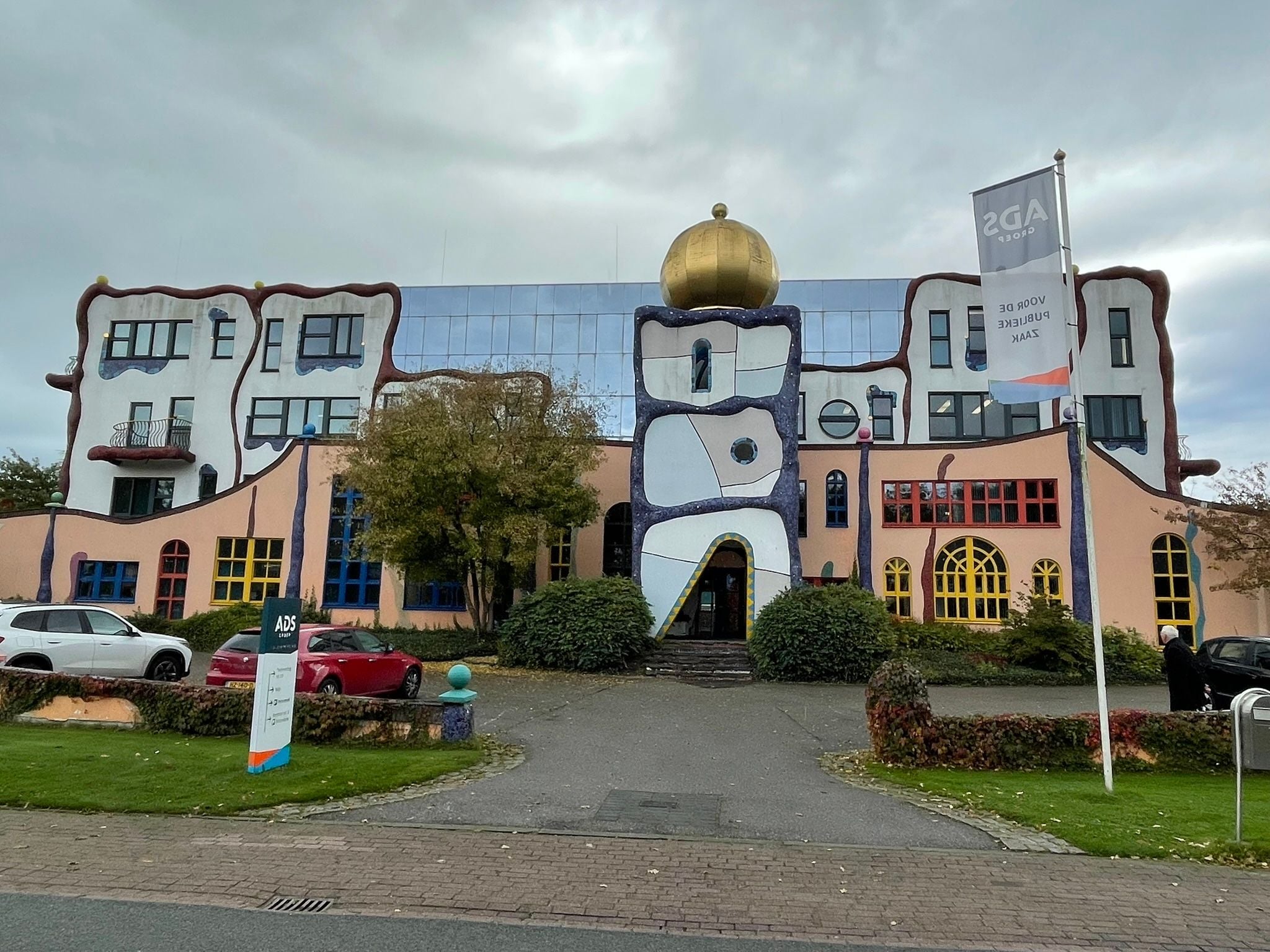 Hundertwasser-gebouw